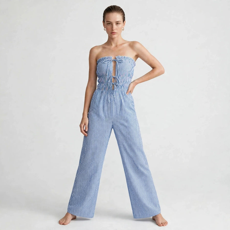 Tie Front Jumpsuit
