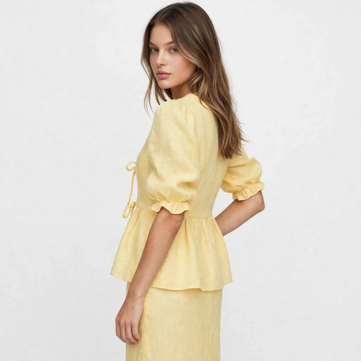 Peplum Skirt Set