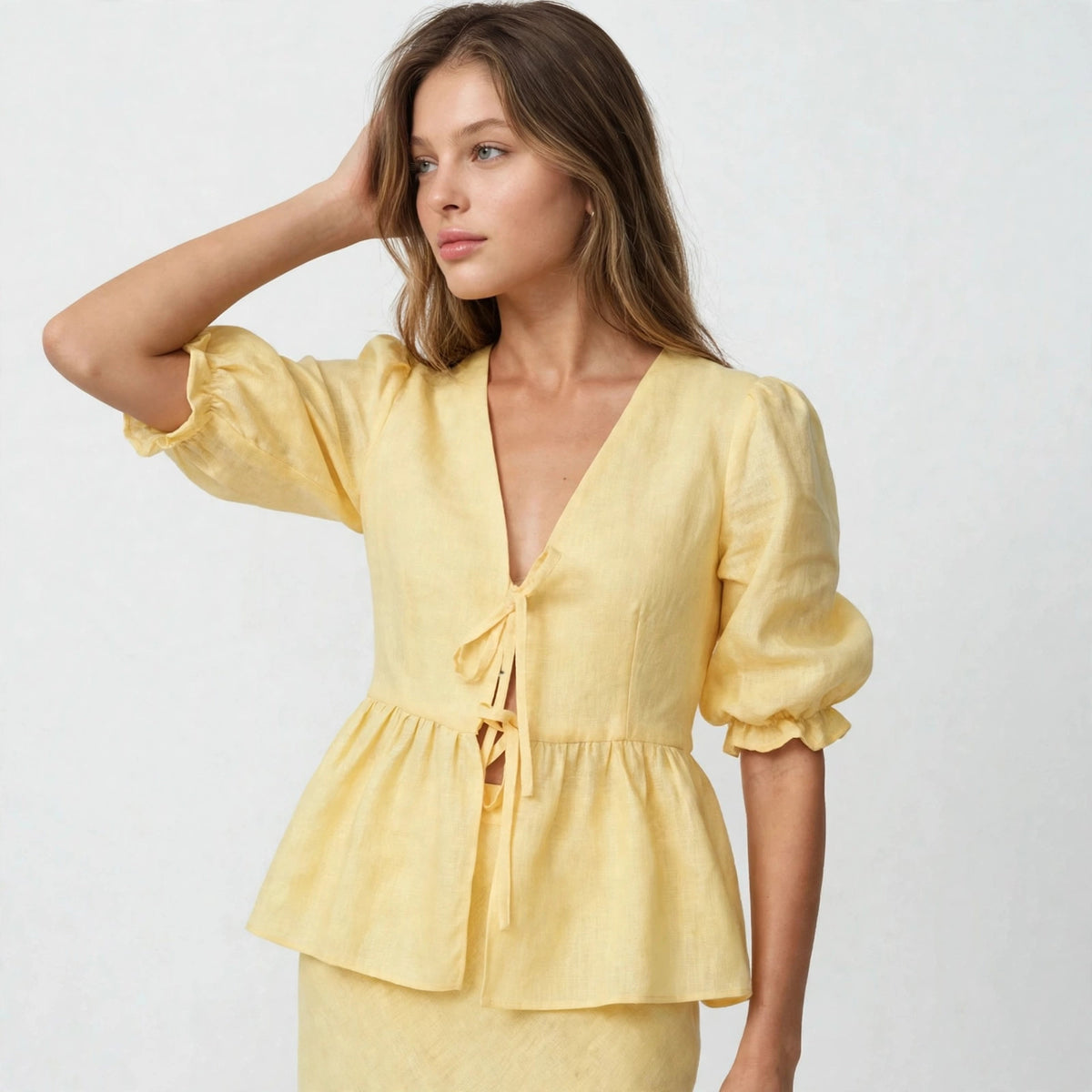 Peplum Skirt Set