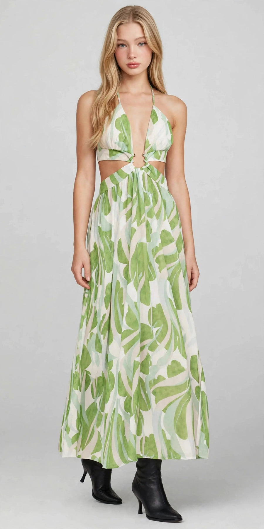 Tropical Maxi Dress