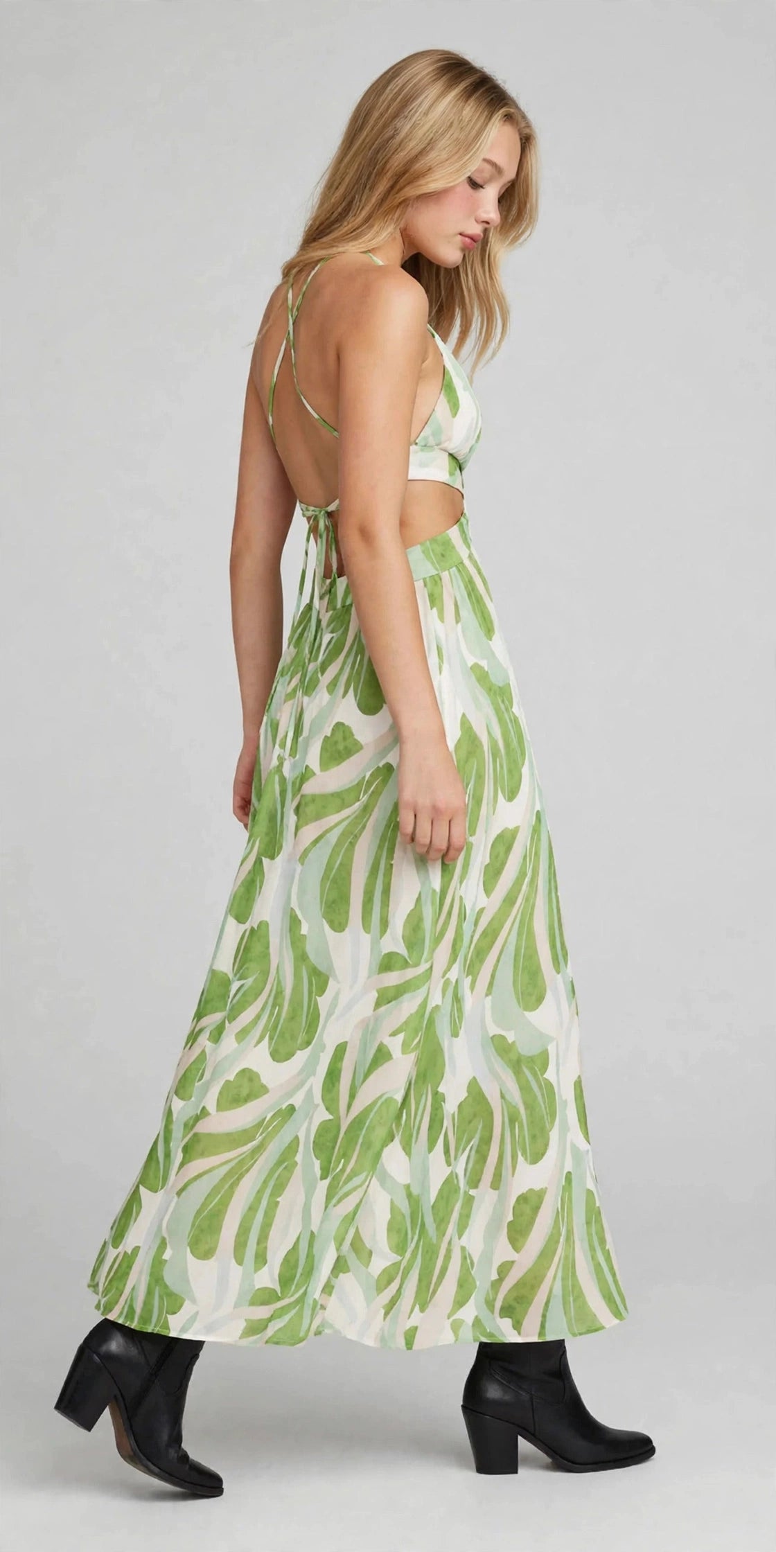 Tropical Maxi Dress