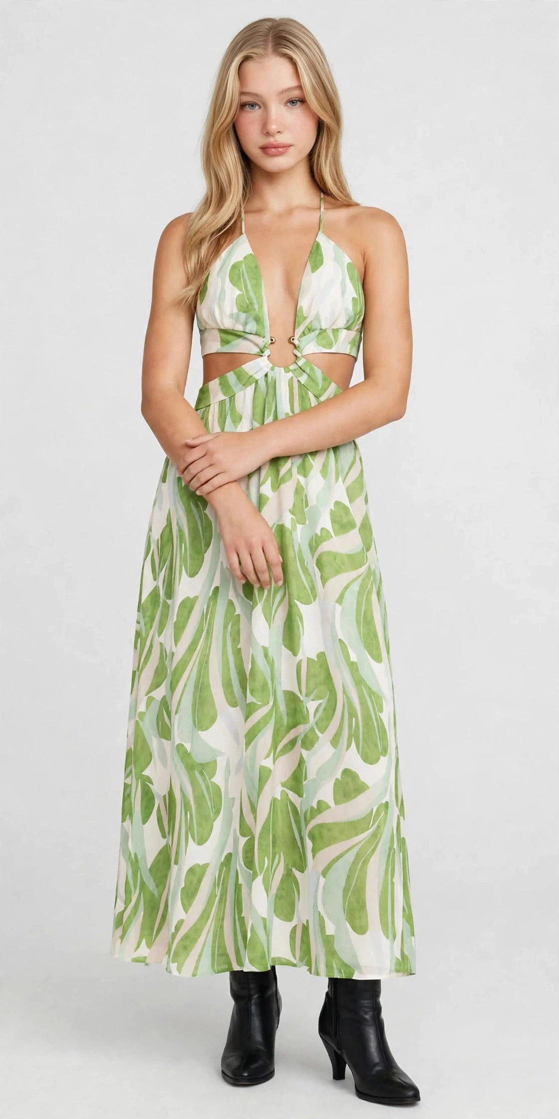 Tropical Maxi Dress