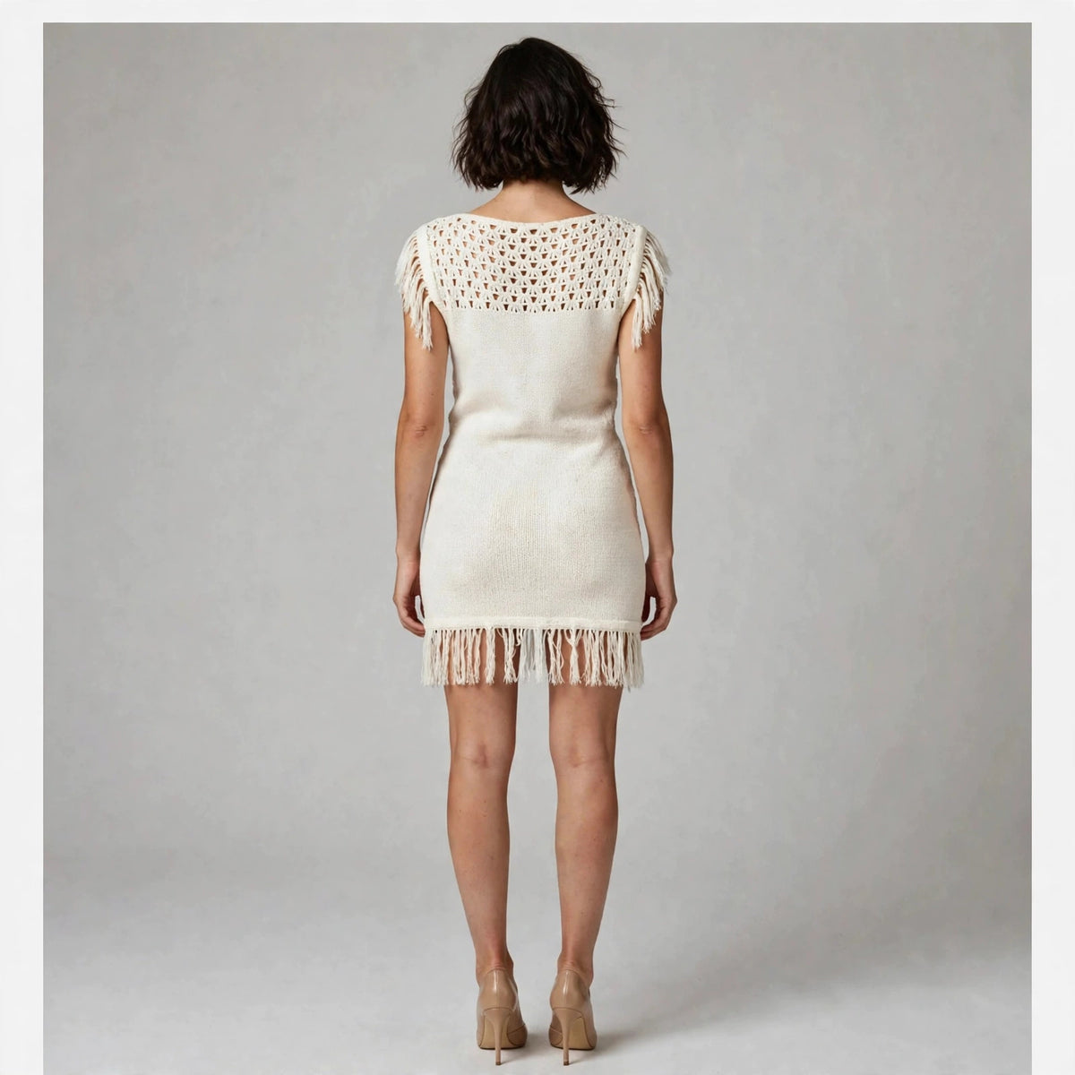 Crochet Sweater Dress